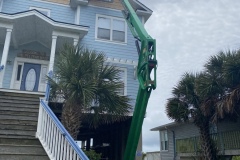 Bat removal at a home on Folly Beach, SC